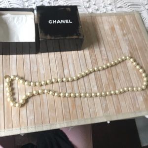 Chanel vintage pearl necklace